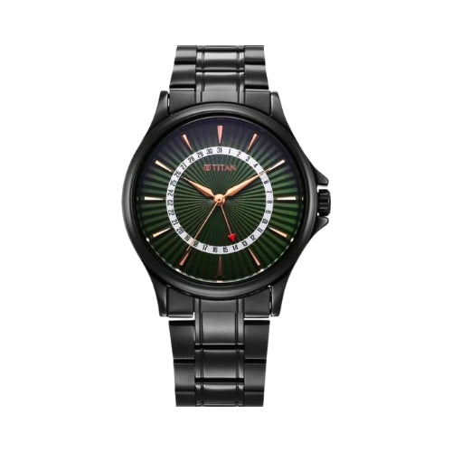 TITAN Analog Wrist Watch – Model 10038NM01