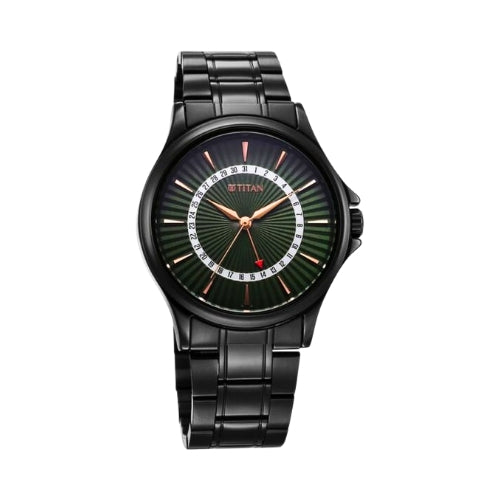 TITAN Analog Wrist Watch – Model 10038NM01