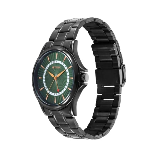 TITAN Analog Wrist Watch – Model 10038NM01