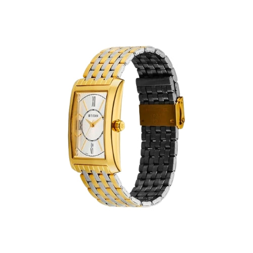 TITAN Analog Wrist Watch – Model 10046BM03