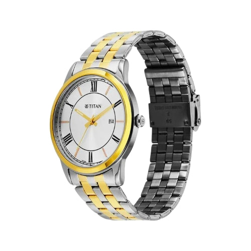 TITAN Analog Wrist Watch – Model 10060BM01