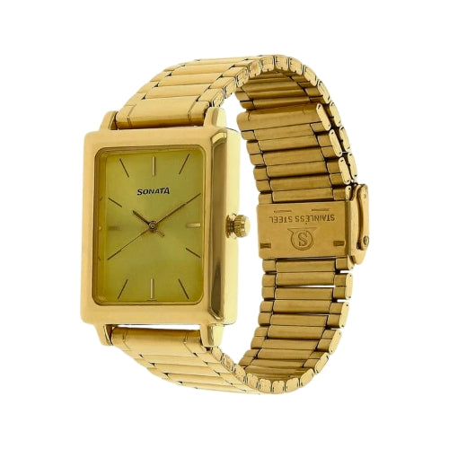 SONATA Analog Wrist Watch – Model 7078YM02