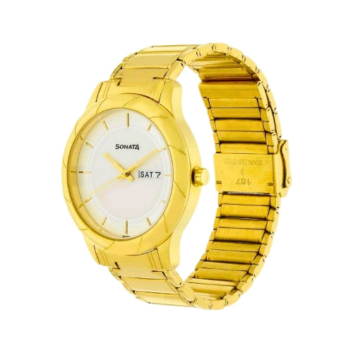 SONATA Analog Wrist Watch – Model 7125YM03