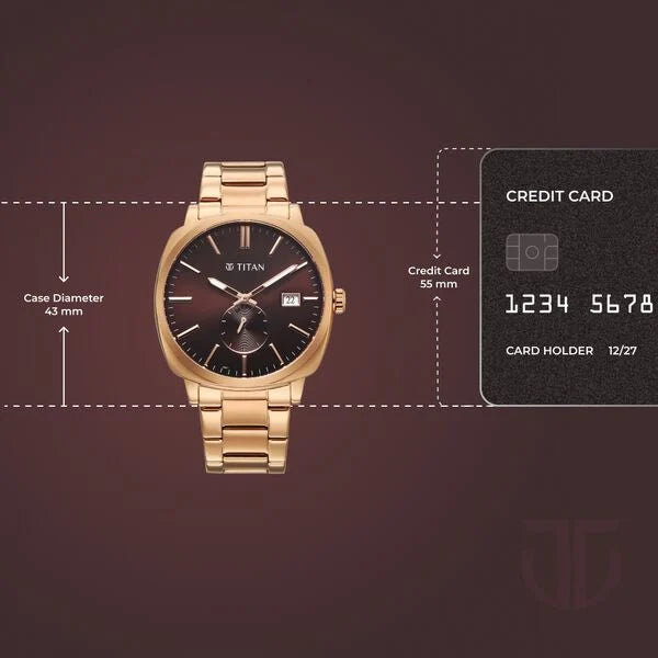 TITAN Analog Wrist Watch – Model 90189WM01
