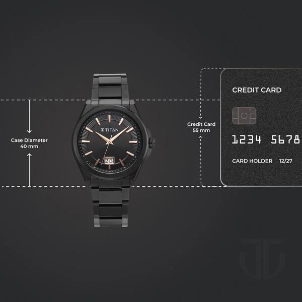 TITAN Analog Wrist Watch – Model 90219NM01