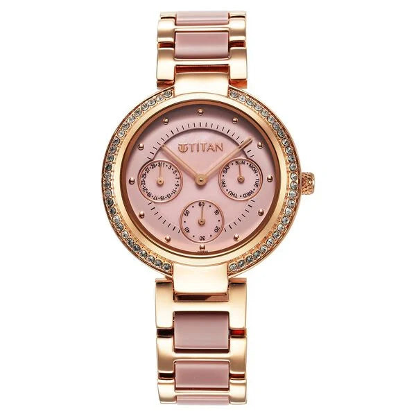 TITAN Analog Wrist Watch – Model 95187KD02
