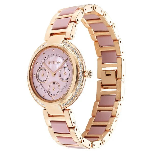 TITAN Analog Wrist Watch – Model 95187KD02