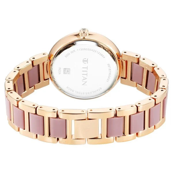 TITAN Analog Wrist Watch – Model 95187KD02