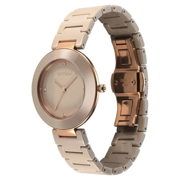 TITAN Analog Wrist Watch – Model 95189KC04