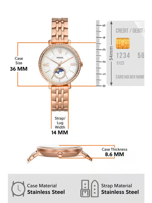 FOSSIL WRIST WATCH MODEL-ES5165