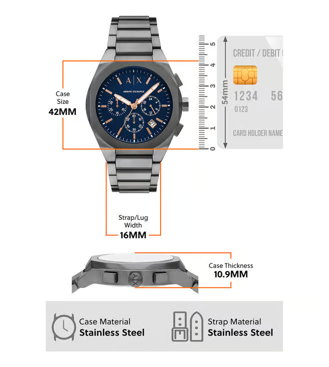 ARMANI EXCHANGE WRIST WATCH MODEL-AX4182