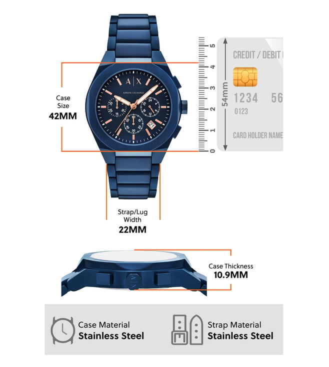 ARMANI EXCHANGE WRIST WATCH MODEL-AX4189