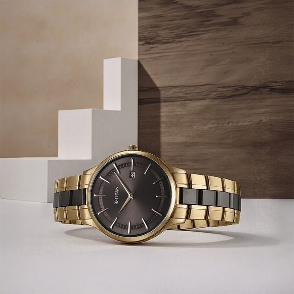 TITAN Analog Wrist Watch – Model 90142KD02