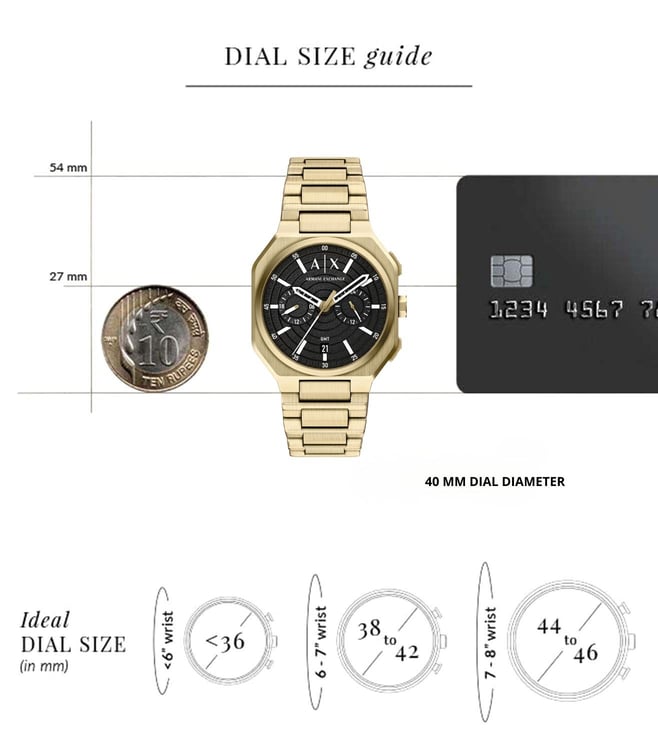 Armani Exchange wrist watch model-AX1476