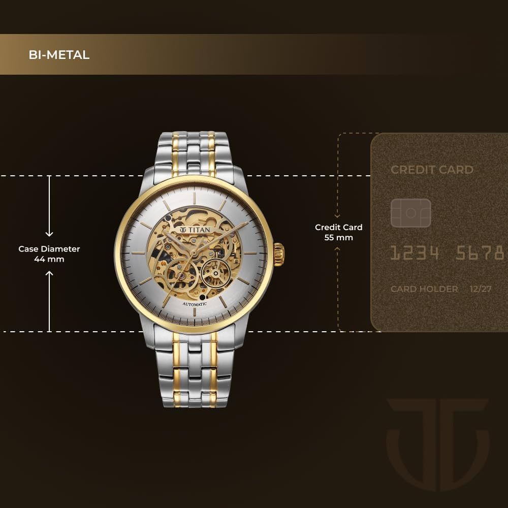 TITAN Analog Wrist Watch – Model 90110BM01