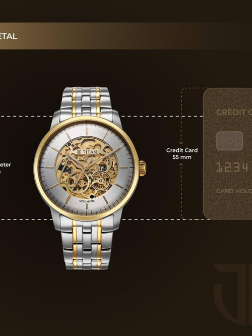 TITAN Analog Wrist Watch – Model 90110BM01