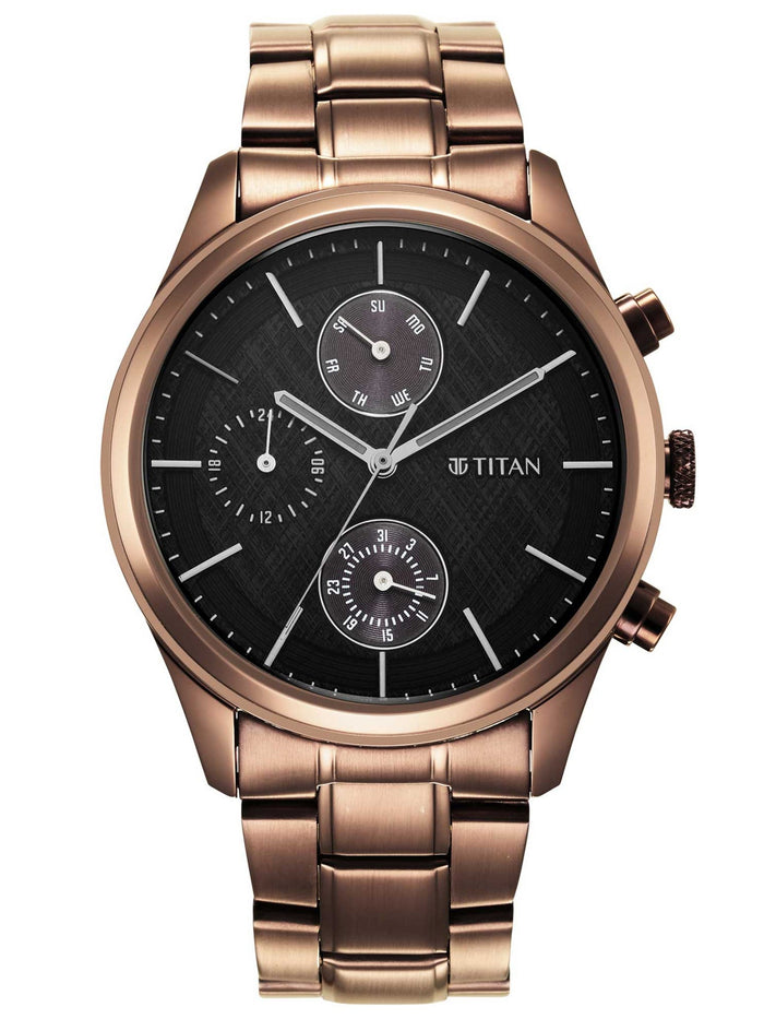TITAN Analog Wrist Watch – Model 1805QM04