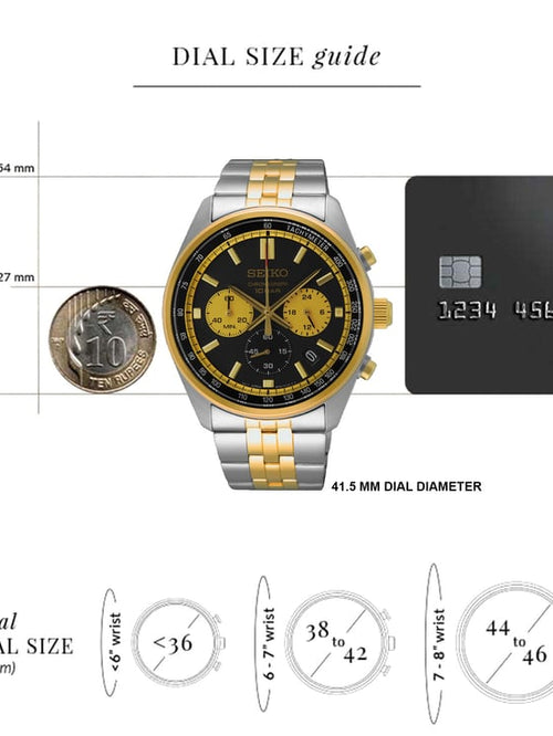 SEIKO Analog Wrist Watch – Model SSB430P1-SEIKO