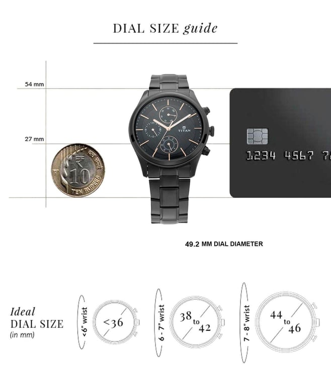 TITAN Analog Wrist Watch – Model 1805NM01