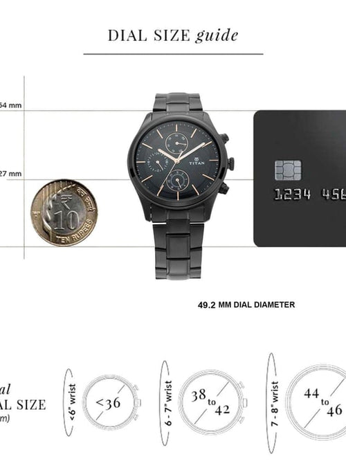 TITAN Analog Wrist Watch – Model 1805NM01