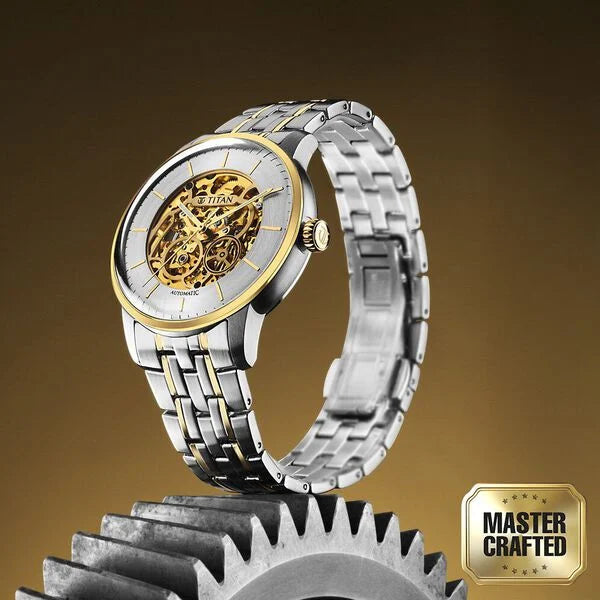 TITAN Analog Wrist Watch – Model 90110BM01