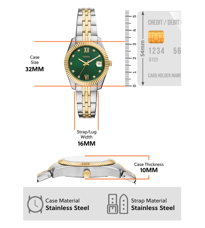 Fossil wrist watch model-Es5388
