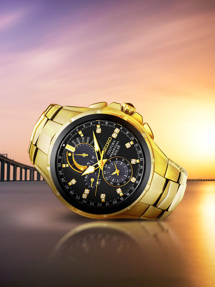 SEIKO Analog Wrist Watch – Model SSC572P1-SEIKO