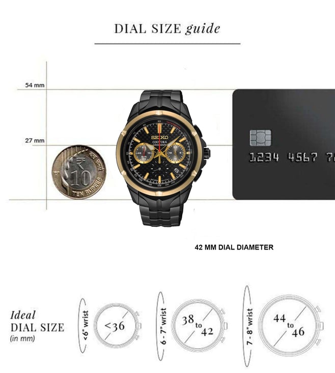 SEIKO Analog Wrist Watch – Model SSB442P1-SEIKO