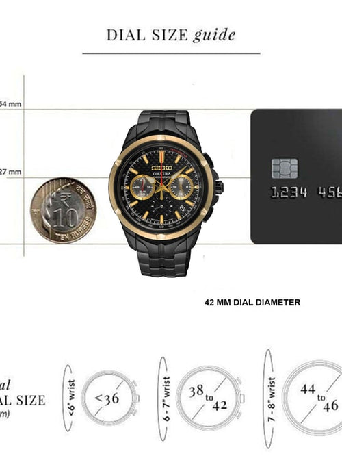 SEIKO Analog Wrist Watch – Model SSB442P1-SEIKO