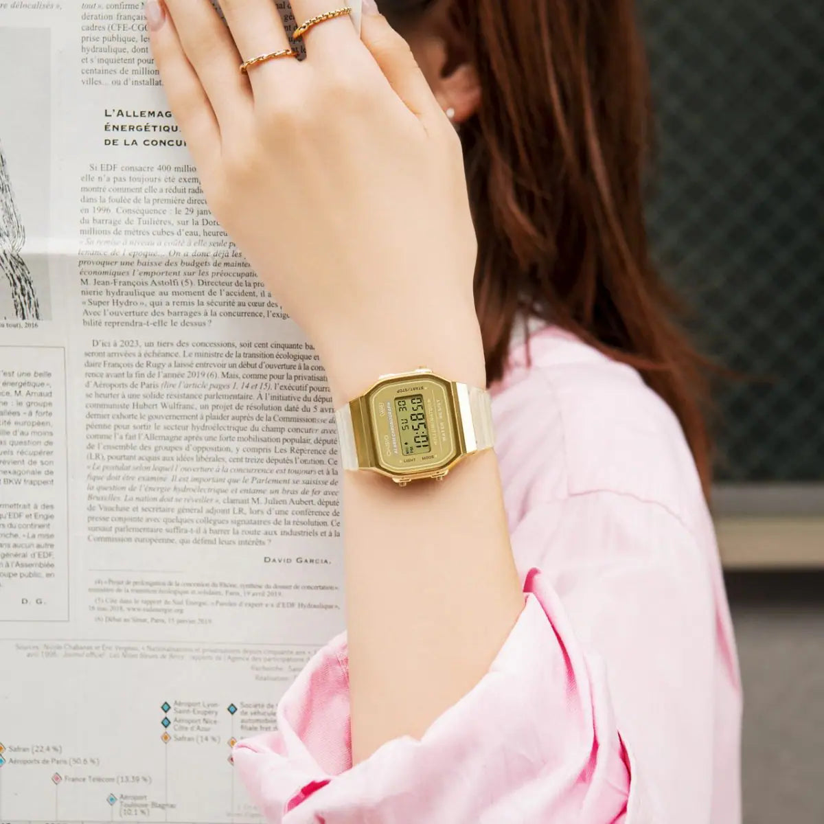 CASIO Wrist Watch – Model D307
