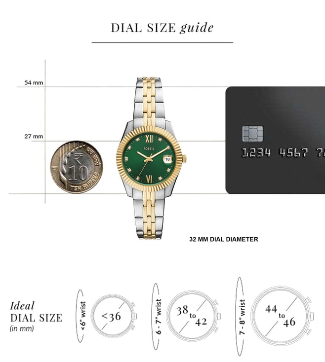 Fossil wrist watch model-Es5388