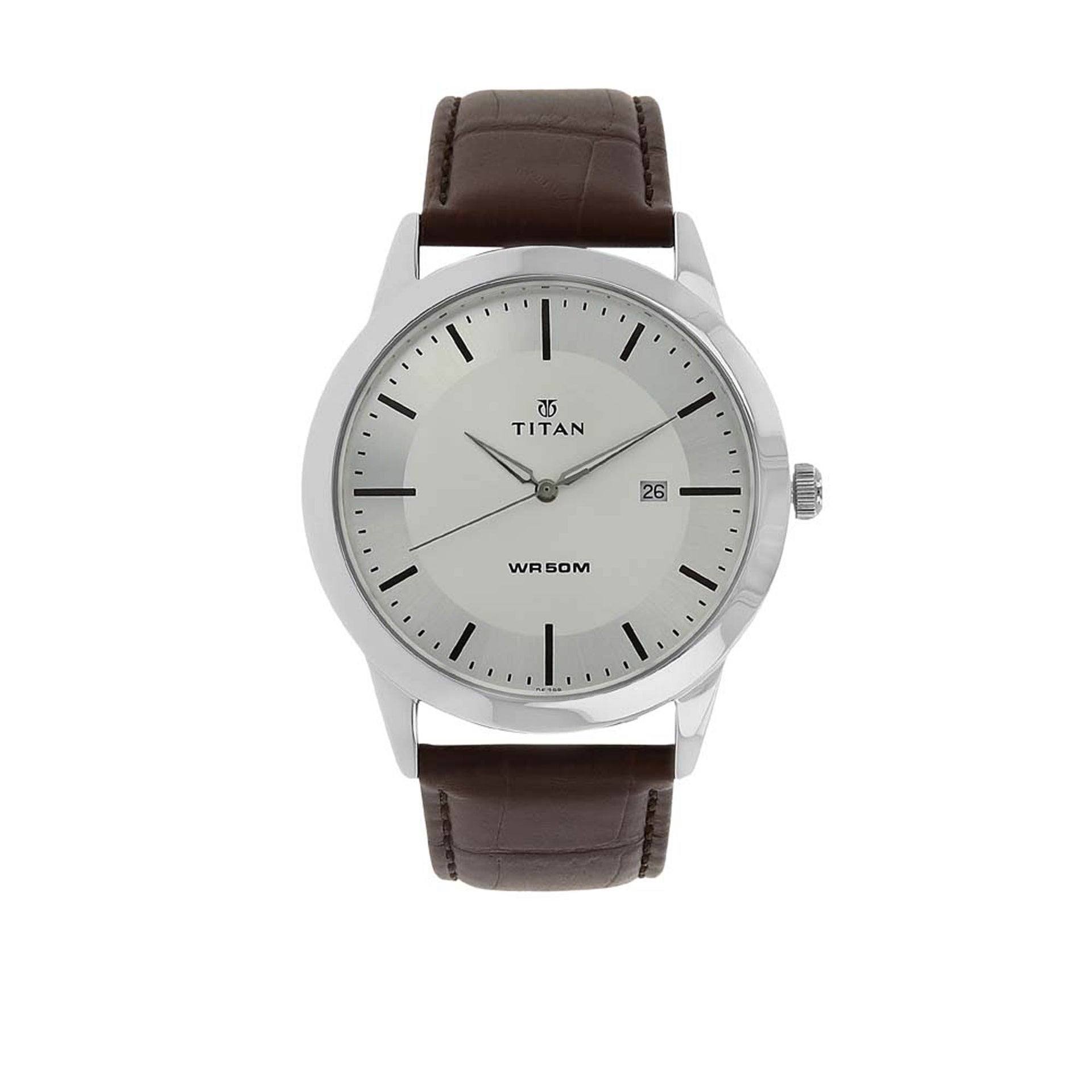 TITAN Analog Wrist Watch – Model 1584SL03