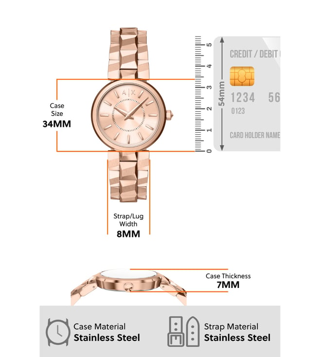 ARMANI EXCHANGE WRIST WATCH MODEL-AX4408