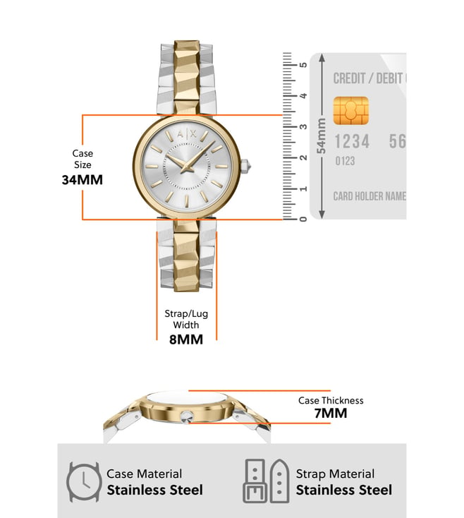 ARMANI EXCHANGE WRIST WATCH MODEL-AX4406